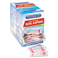 PhysiciansCare® Non Aspirin Acetaminophen Medication, Two-Pack, 50 Packs/Box