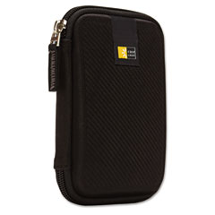 Case Logic® Portable Hard Drive Case, Molded EVA, Black
