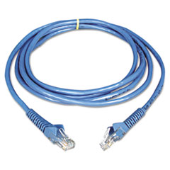 Tripp Lite CAT6 Snagless Molded Patch Cable, 14 ft, Blue