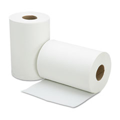 8540015923021, SKILCRAFT Continuous Roll Paper Towel, 1-Ply, 8" x 350 ft, White, 12 Rolls/Box
