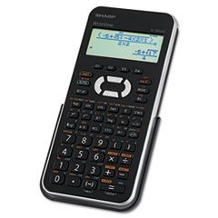 Sharp® EL-W535XBSL Scientific Calculator, 16-Digit LCD