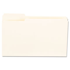 Universal® File Folders, 1/3 Cut First Positions, One-Ply Top Tab, Legal, Manila, 100/Box