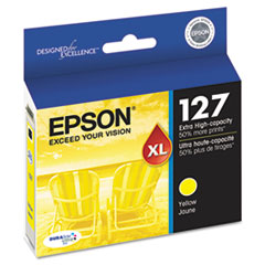 T127420-S (127) DURABrite Ultra Extra High-Yield Ink, Yellow EPST127420S