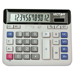Victor® 2140 Desktop Business Calculator, 12-Digit LCD