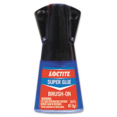 Loctite® Super Glue Brush On, 0.17 oz, Dries Clear