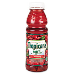 Tropicana® Juice Beverage, Cranberry, 15.2oz Bottle, 12/Carton