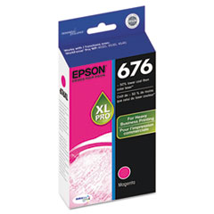 T676XL320-S (676XL) High-Yield Ink, 2,400 Page-Yield, Magenta