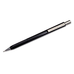 7520011324996, SKILCRAFT Fidelity Push-Action Mechanical Pencil, 0.7 mm, F (#2.5), Black Lead, Black Barrel, Dozen