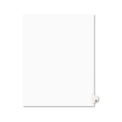 Avery® Avery-Style Legal Exhibit Side Tab Divider, Title: 25, Letter, White, 25/Pack
