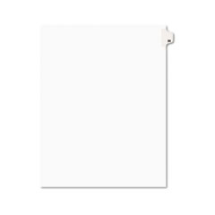 Avery® Avery-Style Legal Exhibit Side Tab Divider, Title: 26, Letter, White, 25/Pack