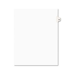 Avery® Avery-Style Legal Exhibit Side Tab Divider, Title: 29, Letter, White, 25/Pack
