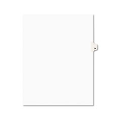 Avery® Avery-Style Legal Exhibit Side Tab Divider, Title: 34, Letter, White, 25/Pack