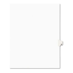 Avery® Avery-Style Legal Exhibit Side Tab Divider, Title: 41, Letter, White, 25/Pack