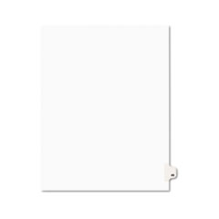 Avery® Avery-Style Legal Exhibit Side Tab Divider, Title: 49, Letter, White, 25/Pack