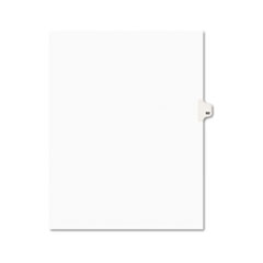 Avery® Avery-Style Legal Exhibit Side Tab Divider, Title: 60, Letter, White, 25/Pack