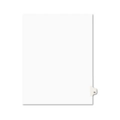 Avery® Avery-Style Legal Exhibit Side Tab Divider, Title: 73, Letter, White, 25/Pack