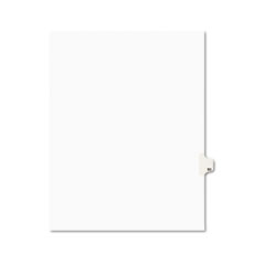 Avery® Avery-Style Legal Exhibit Side Tab Divider, Title: 93, Letter, White, 25/Pack