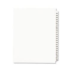 Avery® Avery-Style Legal Exhibit Side Tab Divider, Title: 101-125, Letter, White