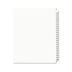 Avery® Avery-Style Legal Exhibit Side Tab Divider, Title: 126-150, Letter, White