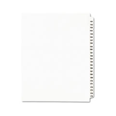 Avery® Avery-Style Legal Exhibit Side Tab Divider, Title: 151-175, Letter, White