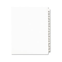 Avery® Avery-Style Legal Exhibit Side Tab Divider, Title: 201-225, Letter, White