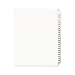 Avery® Avery-Style Legal Exhibit Side Tab Divider, Title: 276-300, Letter, White