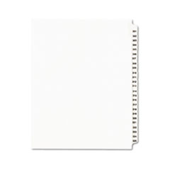 Avery® Avery-Style Legal Exhibit Side Tab Divider, Title: 301-325, Letter, White
