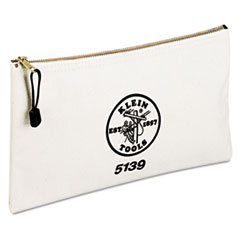 Klein Tools® Utility Canvas Zipper Bag, 12 1/2"w x 7"h