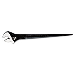 Klein Tools® Klein Tools Adjustable Spud Wrench, 16" Length, 1 1/2" Opening, Black