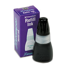 Xstamper® Refill Ink for Xstamper Stamps, 10ml-Bottle, Black