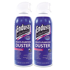 Endust® Compressed Air Duster for Electronics, 10 oz Can, 2/Pack