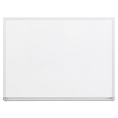 Universal® Melamine Dry Erase Board with Aluminum Frame