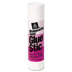 Avery® Permanent Glue Stics, Purple Application, 1.27 oz, Stick