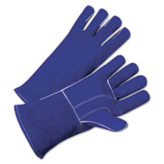 Anchor Brand® Leather Welder's Gloves, Gauntlet Cuff, Large