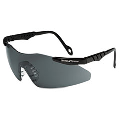 Smith & Wesson® Magnum 3G Safety Eyewear, Black Frame, Smoke Lens