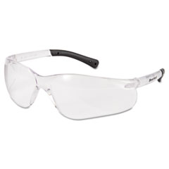 MCR™ Safety BearKat Safety Glasses, Frost Frame, Clear Lens, 12/Box
