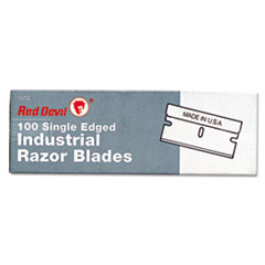 Red Devil® Single Edge Scraper Razor Blades, 100 Box