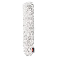 Rubbermaid® Commercial HYGEN™ HYGEN Quick-Connect Microfiber Dusting Wand Sleeve, White, 6/Carton