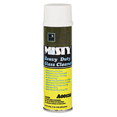 Misty® Heavy-Duty Glass Cleaner, Citrus, 20 oz Aerosol Spray, 12/Carton