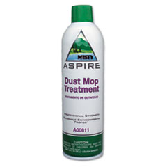 Misty® Aspire Dust Mop Treatment, Lemon Scent, 20 oz. Aerosol Can, 12/Carton