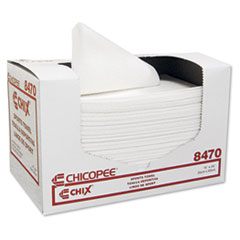 Chix® Sports Towels, 14 x 24, White, 100 Towels/Pack, 6 Packs/Carton