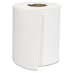 GEN Center-Pull Roll Towels, 2-Ply, White, 8 x 10, 600/Roll, 6 Rolls/Carton