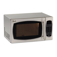 Avanti 0.9 Cubic Foot Capacity Stainless Steel Microwave Oven, 900 Watts