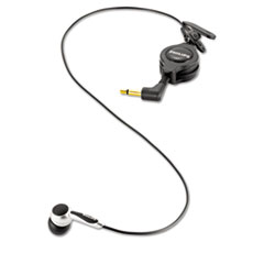 Philips® Digital Telephone Pickup Microphone, 2 Ear Cushions, Black
