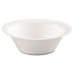 Dart® Non-Laminated Foam Dinnerware, Bowl, 5 oz, White, 125/Pack, 8 Packs/Carton