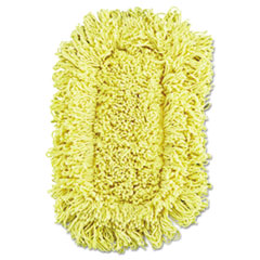 Rubbermaid® Commercial Trapper Looped-End Dust Mop Head, 12 x 5, Yellow, 12/Carton