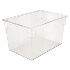 Rubbermaid® Commercial Food/Tote Boxes, 21.5 gal, 26 x 18 x 15, Clear