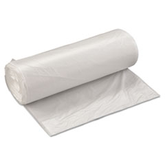 Inteplast Group High-Density Commercial Can Liners Value Pack, 60 gal, 19 mic, 38" x 58", Clear, 25 Bags/Roll, 6 Interleaved Rolls/Carton