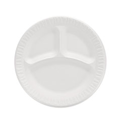 Dart CL6P 6 Clear Dome Lid for Foam Dinnerware - 125/Pack