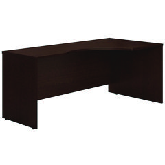 Bush® Series C Collection Corner Desk Module, Right, 71.13" x 35.5" x 29.88", Hansen Cherry/Graphite Gray